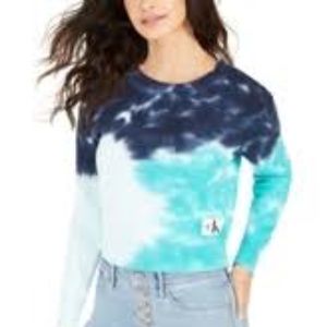 NWT Calvin Klein Jeans Tie Dye Cotton Sweater